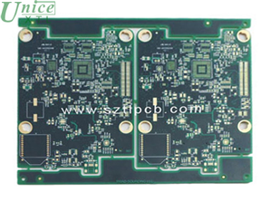 阻抗沉金八層板